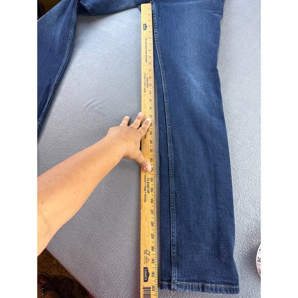 J. Jill JEAN LOT of 2 Women's Size 6‎ Blue Dark Wash Denim Slim Leg & Skinny - Picture 5 of 11